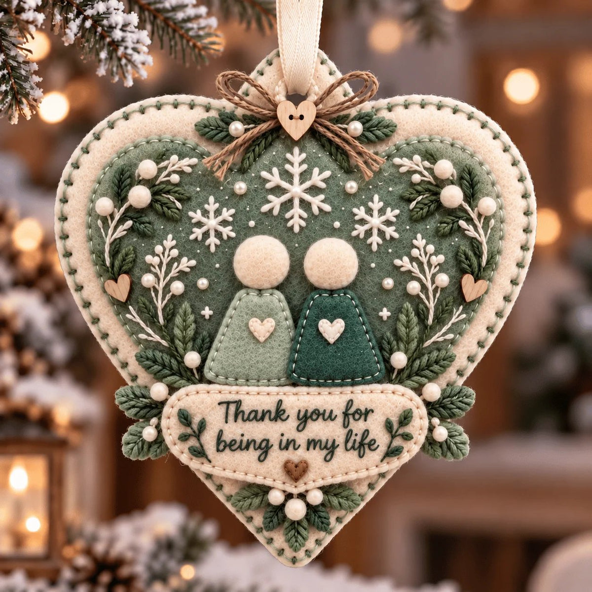 🎁Last Day 49% OFF🧶Handcrafted Felt Holiday Ornament (📦Buy 2 Free Shopping)