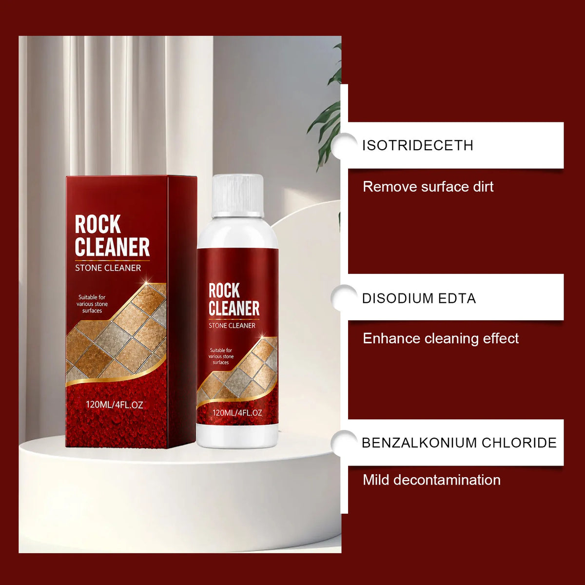 🔥LAST DAY SALE 49% OFF - ✨Stone Surface Cleaner Quick Dissolve Stubborn Scale & Rust No Heavy Scrubbing