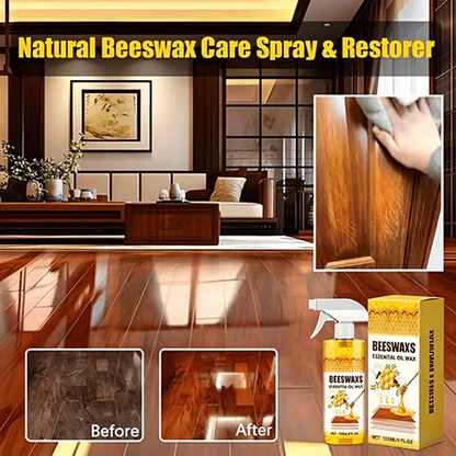 🔥LAST DAY SALE 49% OFF - 🌟🎉2026 Wood Polishing Beeswax Spray🪵