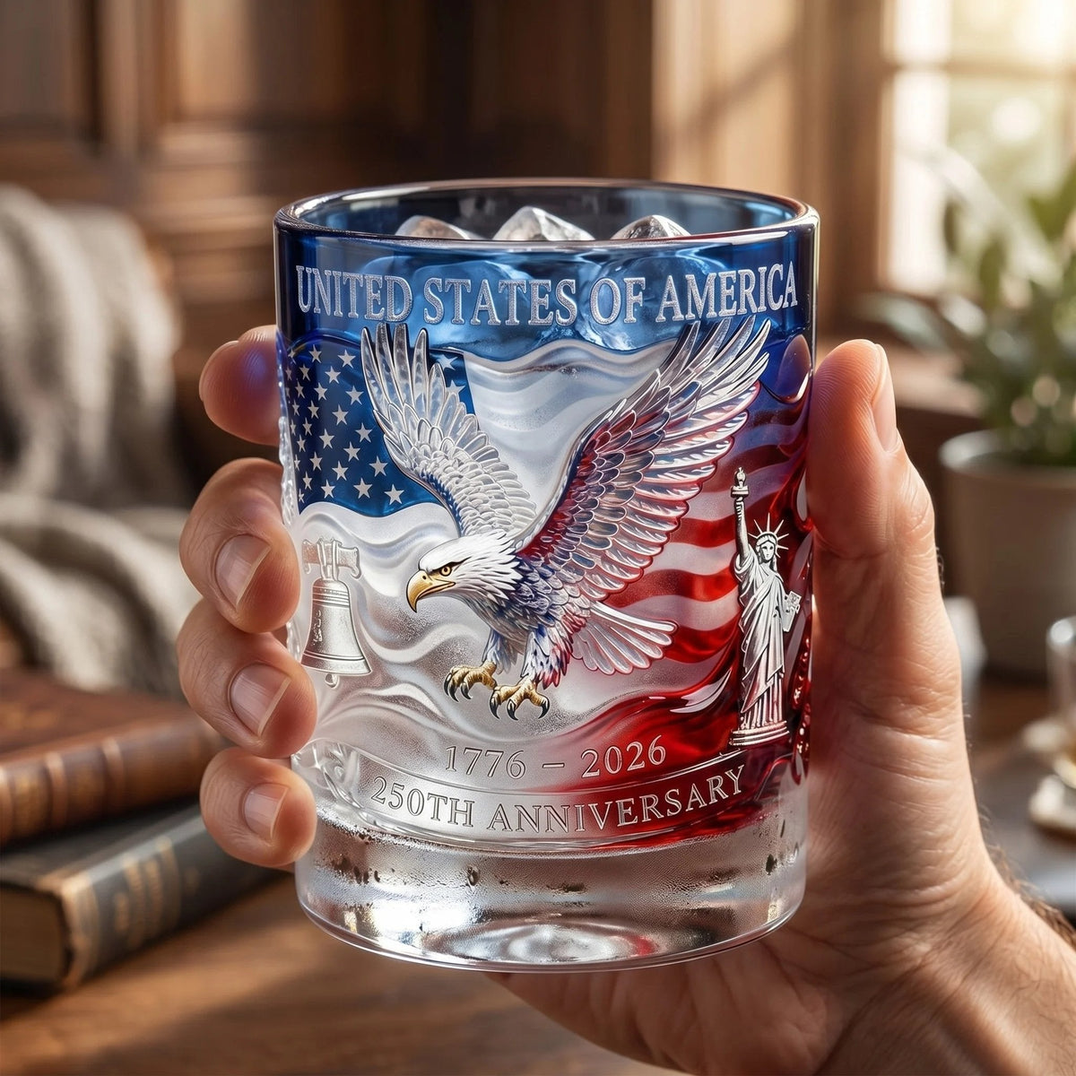 🔥Last Day 49% OFF - ✨🇺🇸Limited Edition 2026 USA 250th Anniversary Commemorative Glass – 1776-2026 Heritage Edition🥂