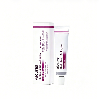 🔥Last Day 50% OFF - 🌿🧴Alcuras® Hydrolyzed Collagen Neck Cream✨