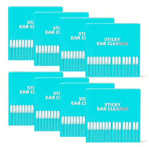 🔥Last Day 49% OFF 💦Sticky Ear Cleaning Sticks – Gentle, Visible Ear Care