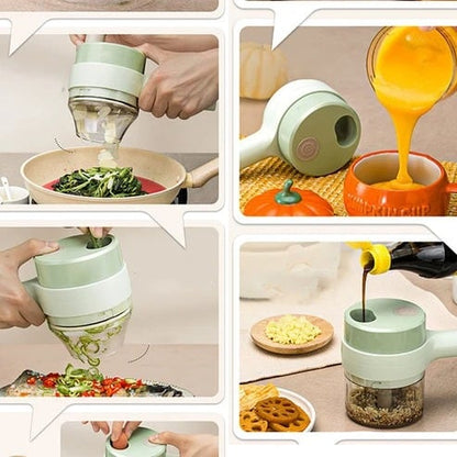 🔥Last Day 49% OFF - ✨Wireless Efficient ElectricMini Food Chopper🥒 🥔