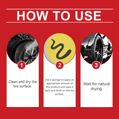 🔥LAST DAY 49% OFF - 🚗📢Buy 4 Get 2 Free ⏰Tire Gloss Protection Agent🛞