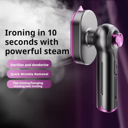 🔥LAST DAY 49% OFF - 👔2026 Upgrade Garment Steamer for Clothes, Portable Travel Clothing Steamer Iron💧