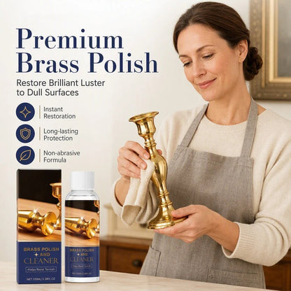 🔥LAST DAY 49% OFF🔥 - TARNISHED BRASS? FIX IT FAST!🔩 Polish & Cleaner – Removes Oxidation, Restores Shine, Gentle on Surfaces – Easy Application! 🧽