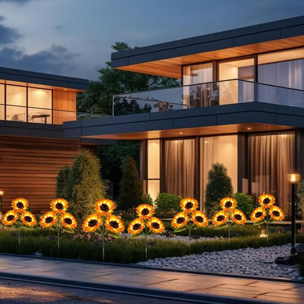 🔥Last Day Sale 49% OFF🔥 - 🌞Solar LED Sunflower Garden Lights🌻