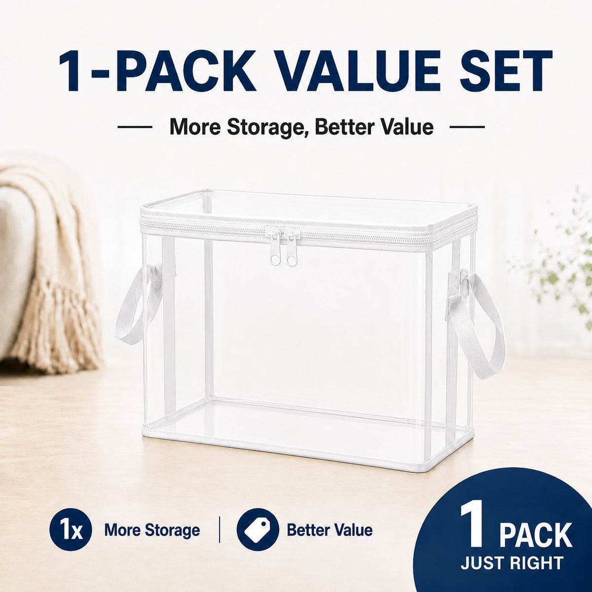 🔥Last Day 50% OFF - 📦Stuffed Storage PVC Organizer Bag Doll Storage Container✨