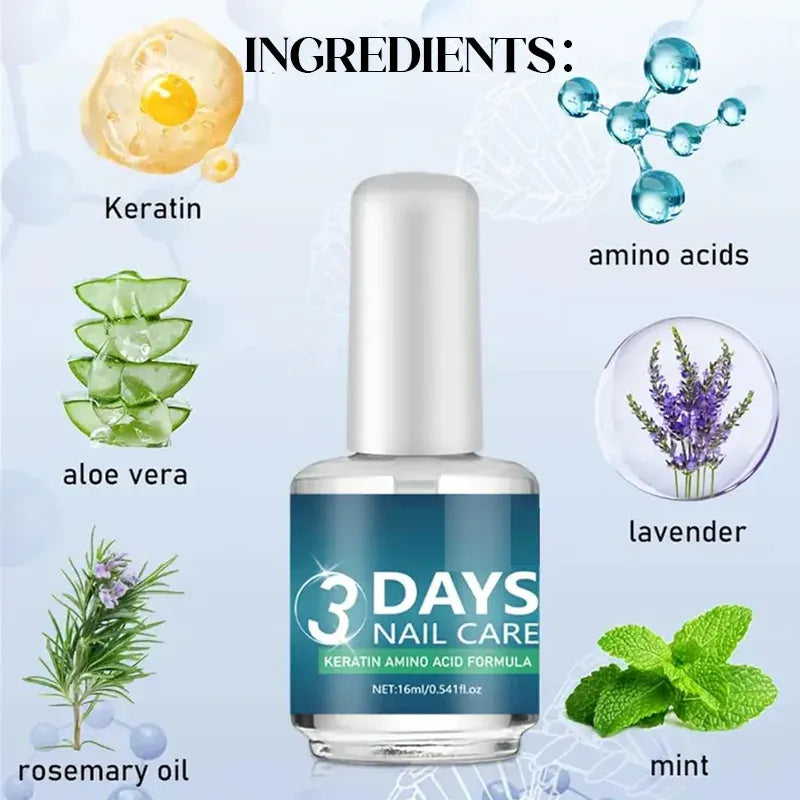 🔥LAST DAY 49% OFF🔥 - Alcuras® 3 Days Nail Care Formula💕💅