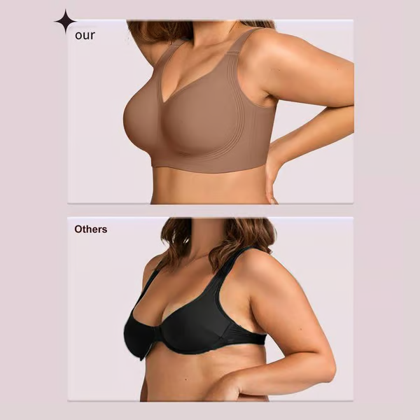 🔥Hot Sale – 49% OFF!!⚡Super Firming Bra for Women | Wirefree & Seamless Comfort👍Say goodbye to sagging – lift & support all day!