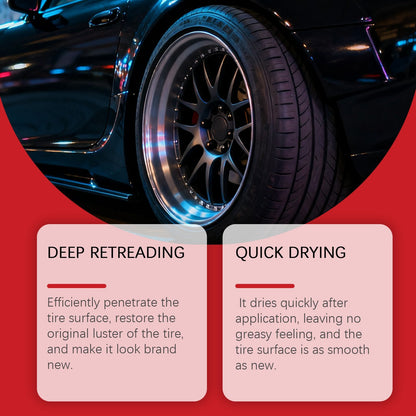 🔥LAST DAY 49% OFF - 🚗📢Buy 4 Get 2 Free ⏰Tire Gloss Protection Agent🛞