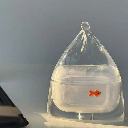 🔥LAST DAY 50% OFF -Gold Fish Airpods Case: Your Daily Dose of Aquatic Cuteness 🐠💧