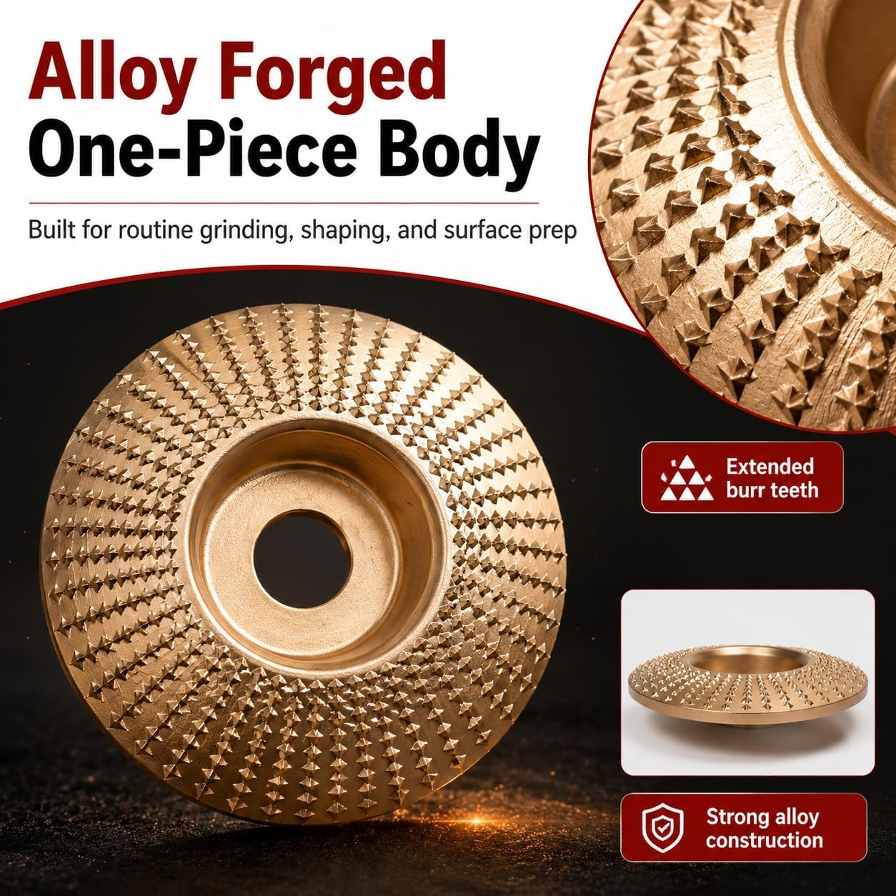 🔥LAST DAY 49% OFF - 🪵✨Alcuras Angle Grinder Polishing Pad Set🔧