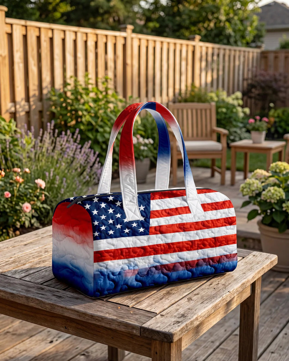🔥Last Day 49% OFF - 🌸Handmade Quilted USA Tote Bag 🇺🇸 Proudly American-made💖