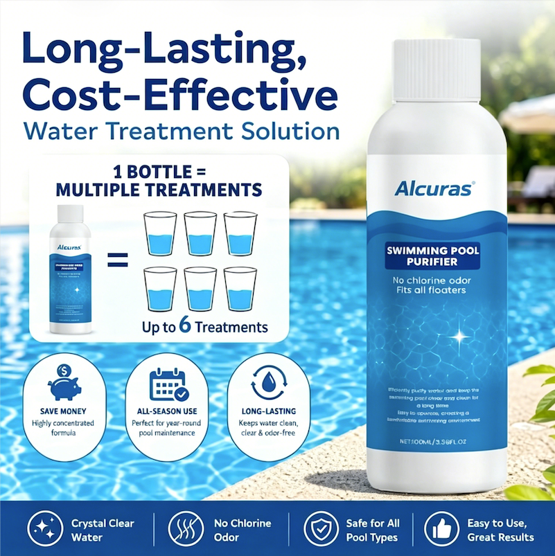 🔥Last Day 49% OFF🔥 Alcuras® Swimming Pool Purifier🏊