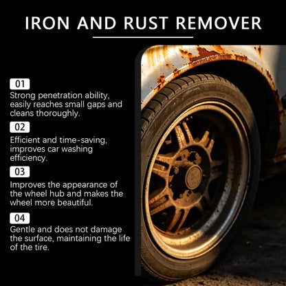 🔥LAST DAY 49% OFF - 🛞Car Wheel Cleaner🧽 – Ultimate Rust & Stain Solution 🚗✨
