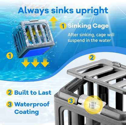 🔥LAST DAY 49% OFF - ✨🏊Diving Toy Set with Sinking Animals🐬💦