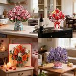 🔥Last Day 49% OFF -🔥💌 Forever-Blooming 3D Flower Pop-Up Card– Personalized Love Message & Everlasting Bloom 🎁