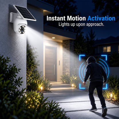 🔥LAST DAY 49% OFF - ⏰Solar-Powered Simulated Surveillance Camera Street Light👀