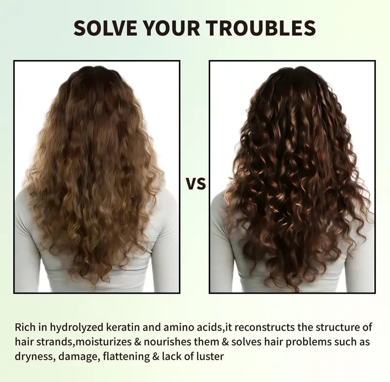 🔥Last Day 49% OFF - 💇Alcuras® Hair Mask with Keratin✨