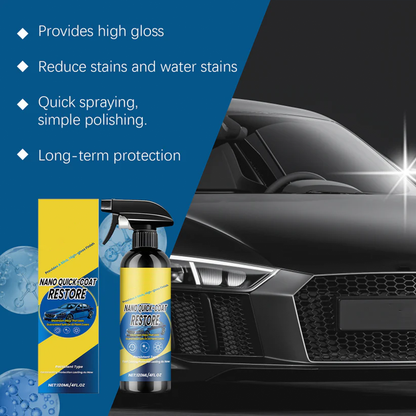 🚗💨Buy 2 Get 1 Free🏆-✨Automotive Nano Coating Repair Agent - With Dust and Water Repellent Properties - Long-lasting and Durable with Gloss, Suitable for Continuous Use