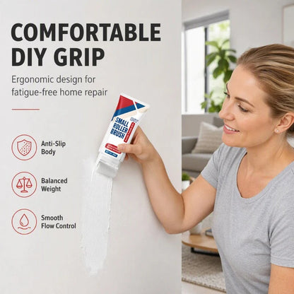 🔥LAST DAY 49% OFF🔥 - ✨🧱Waterproof Wall Repair Paste with Integrated Small Roller Brush