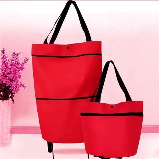 🔥LAST DAY 49% OFF🔥 -2 in 1 Foldable Shopping Cart🎁