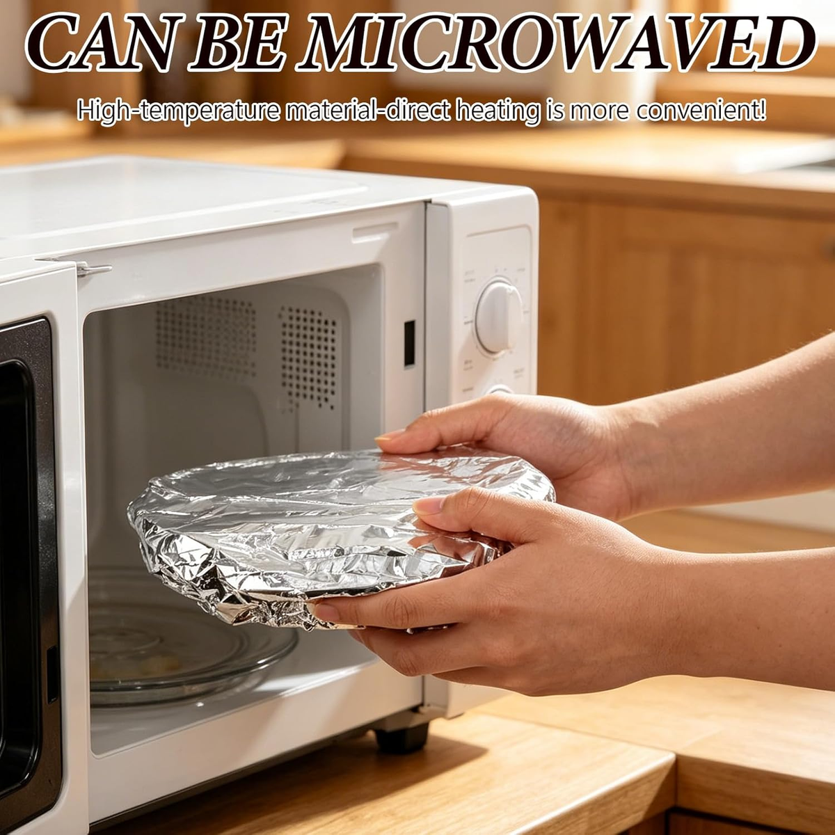 🔥LAST DAY 49% OFF - ✨🥘Alcuras Reusable Thickened Aluminum Foil Insulation Cover🍖