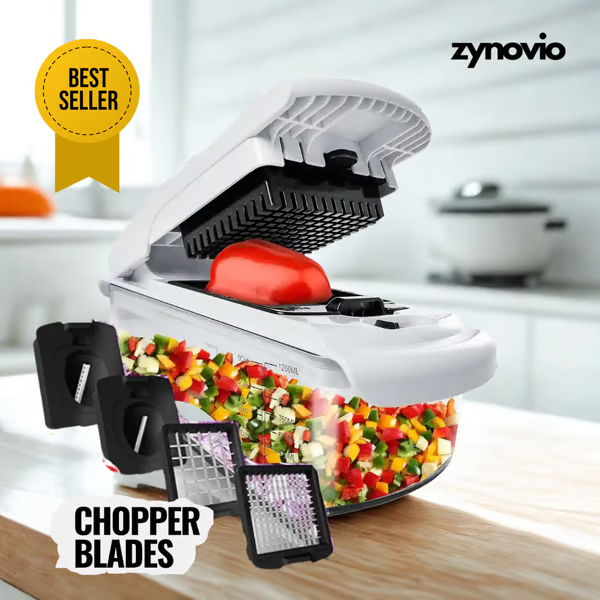 🎁🔥🥗 15-in-1 Vegetable Chopper- Multifunctional Food Chopper,Professional Onion Chopper with 8 Blades✨