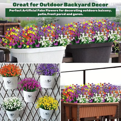 💥Only $3.99 Last Day Promotion!🌺UV Resistant Colorful Artificial Flower🌺
