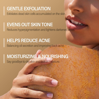 🔥Last Day 50% OFF🔥 - 🧴✨Alcuras Turmeric Body Scrub🍋