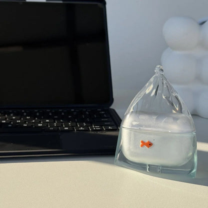 🔥LAST DAY 50% OFF -Gold Fish Airpods Case: Your Daily Dose of Aquatic Cuteness 🐠💧