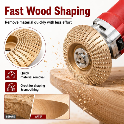 🔥LAST DAY 49% OFF - 🪵✨Alcuras Angle Grinder Polishing Pad Set🔧
