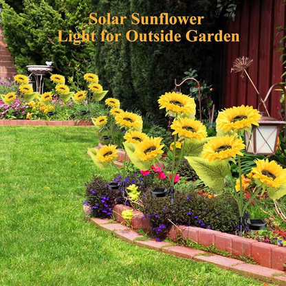 🔥Last Day Sale 49% OFF🔥 - 🌞Solar LED Sunflower Garden Lights🌻