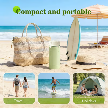 🧳4-in-1 Portable Cosmetic Shampoo Dispenser Storage Bottle