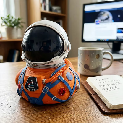 🔥Limited Edition Artemis II Mission Moon Launch Commemorative Astronaut Duck