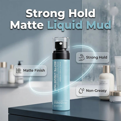 🔥Last Day 50% OFF - ✨Men's Quick-Dry Matte Styling Mud Spray💇
