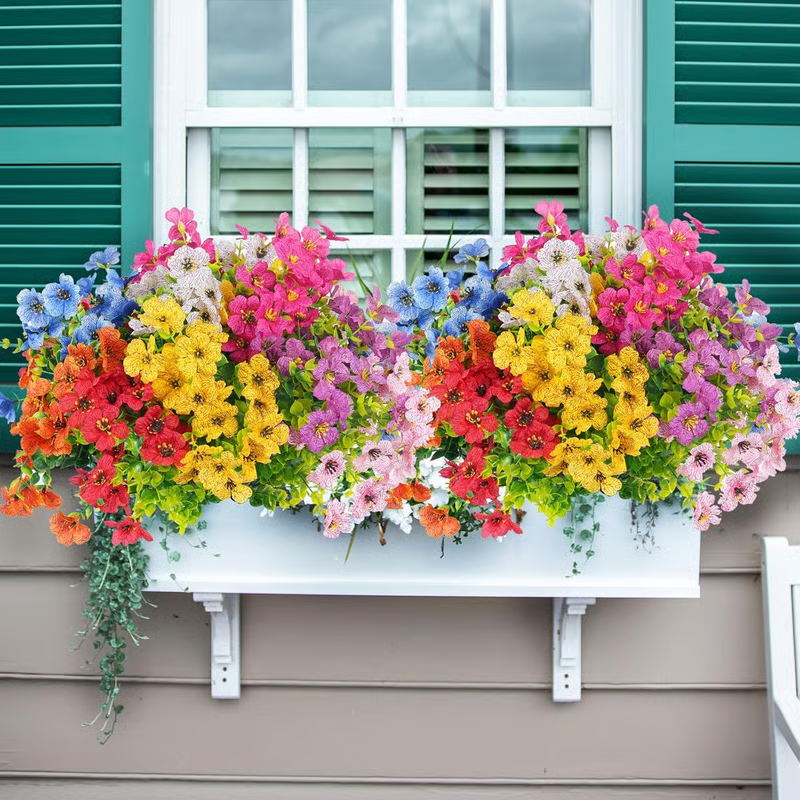 💥Only $3.99 Last Day Promotion!🌺UV Resistant Colorful Artificial Flower🌺