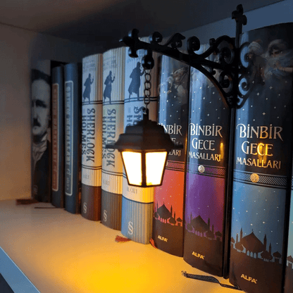 🔥LAST DAY SALE 49% OFF - ✨Library Lantern-Decorative Bookshelf Lighting💡