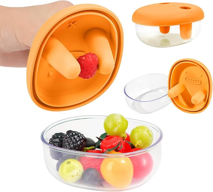 🔥Last Day 49% OFF - 🧺Reusable Silicone Snack Container | Easy to Use, Leakproof for Beach & Picnic🏖️