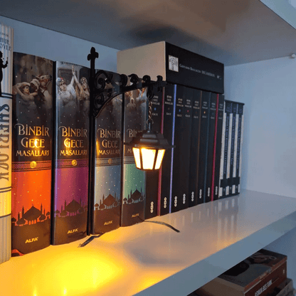 🔥LAST DAY SALE 49% OFF - ✨Library Lantern-Decorative Bookshelf Lighting💡