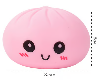 🏆 Last Day Promotion 50% OFF! Expressive Dumpling Squishy - Blind Box, My secret Bun Fidget Toy