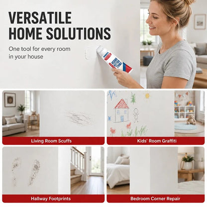🔥LAST DAY 49% OFF🔥 - ✨🧱Waterproof Wall Repair Paste with Integrated Small Roller Brush