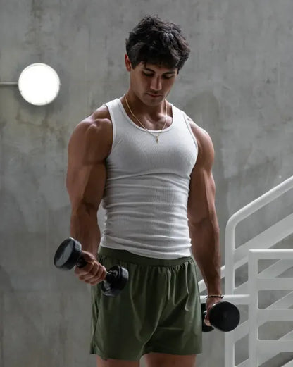 🔥Last Day 49% OFF - 💪Premium Ultra-Soft Cotton Fitted Tank 3 Pack🏋️