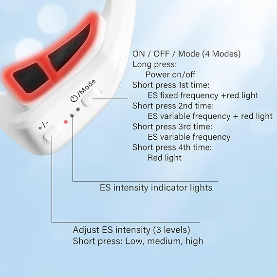 🔥LAST DAY 49% OFF - ✨👓Under-Eye Red Light Therapy Glasses💆