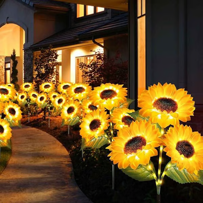 🔥Last Day Sale 49% OFF🔥 - 🌞Solar LED Sunflower Garden Lights🌻