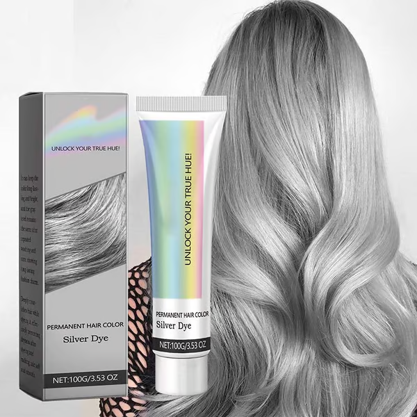 ✨This Week's Special Price $9.99💥 2-in-1 Natural Essence Extract Silver Hair Dye