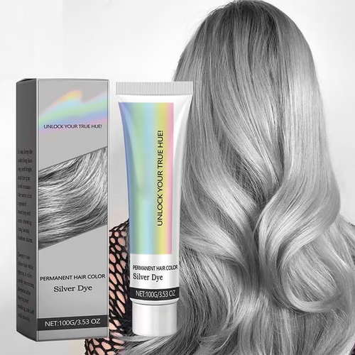 ✨This Week's Special Price $9.99💥 2-in-1 Natural Essence Extract Silver Hair Dye