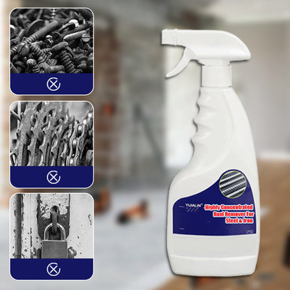 🔥LAST DAY 49% OFF -  ✨Highly concentrated rust remover for steel & iron🛫