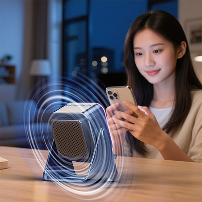 🔥Last Day 49% OFF - 📱5-in-1 Wireless Induction Bluetooth Speaker with Adjustable Phone Stand⚡️
